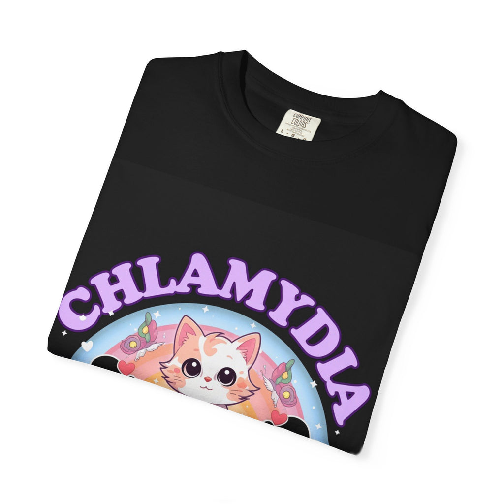 Chlamydia Survivor T-Shirt — Cute Kitty Awareness Tee